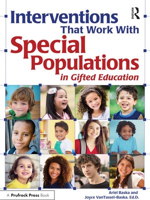 cover image of Interventions That Work With Special Populations in Gifted Education